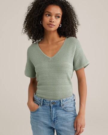WE Fashion - Jersey en verde: frente