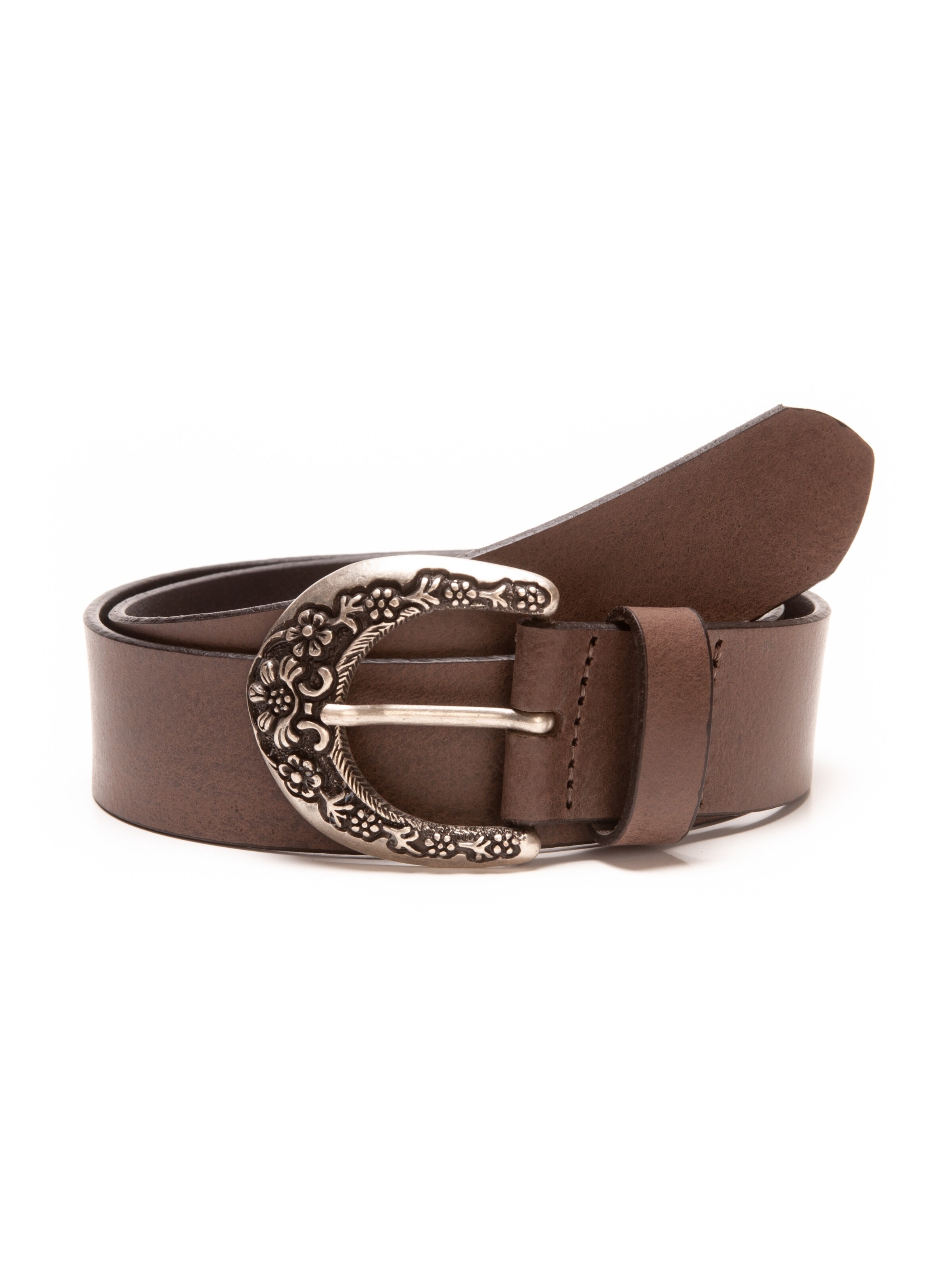 BA98 Belt in Brown: front