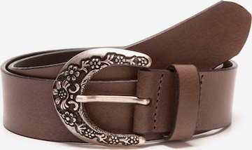 BA98 Belt in Brown: front