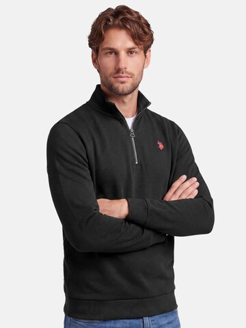 U.S. POLO ASSN. Sweatshirt in Black