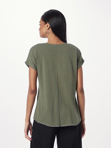 Key Largo Shirt 'DISASTER' in Green