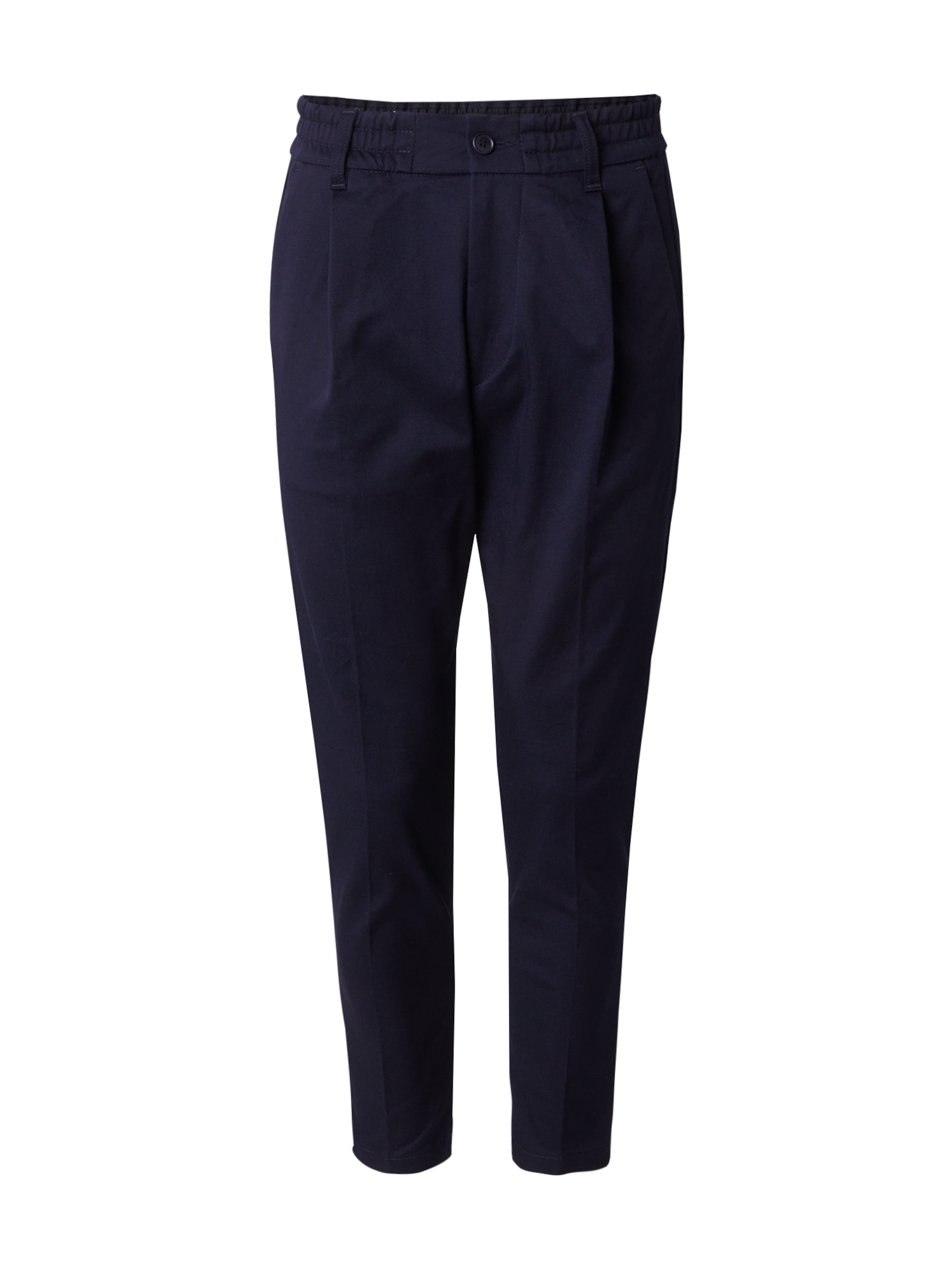 DRYKORN regular Παντελόνι πλισέ 'CHASY' σε μπλε: μπροστά