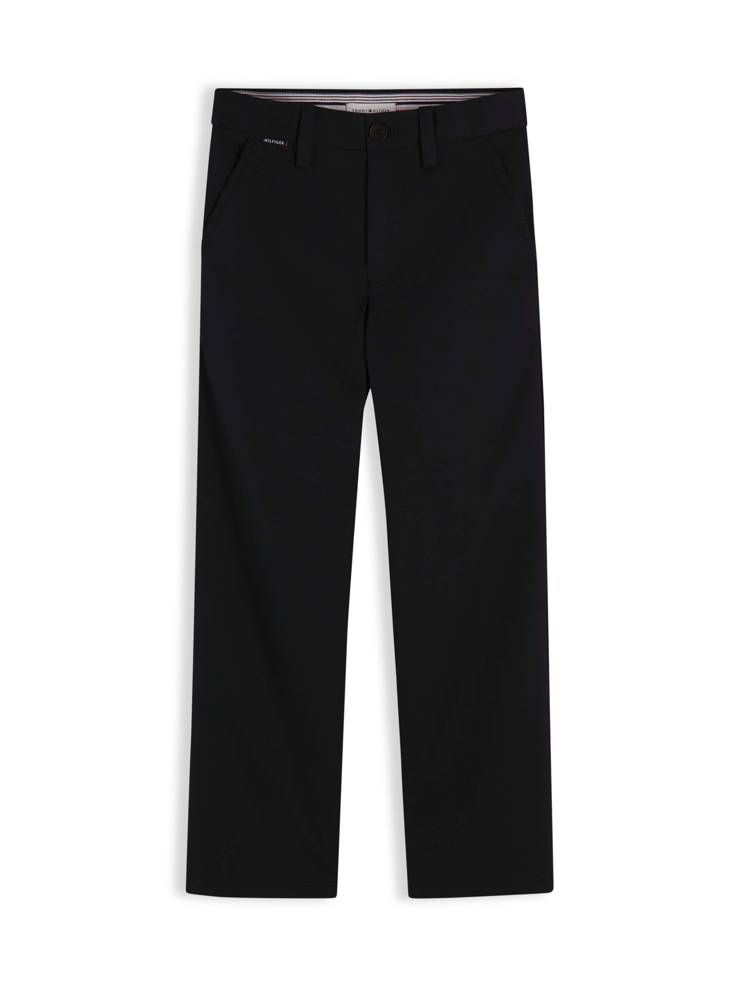 TOMMY HILFIGER - Ropa ancha Pantalón 'Essential' en negro: frente