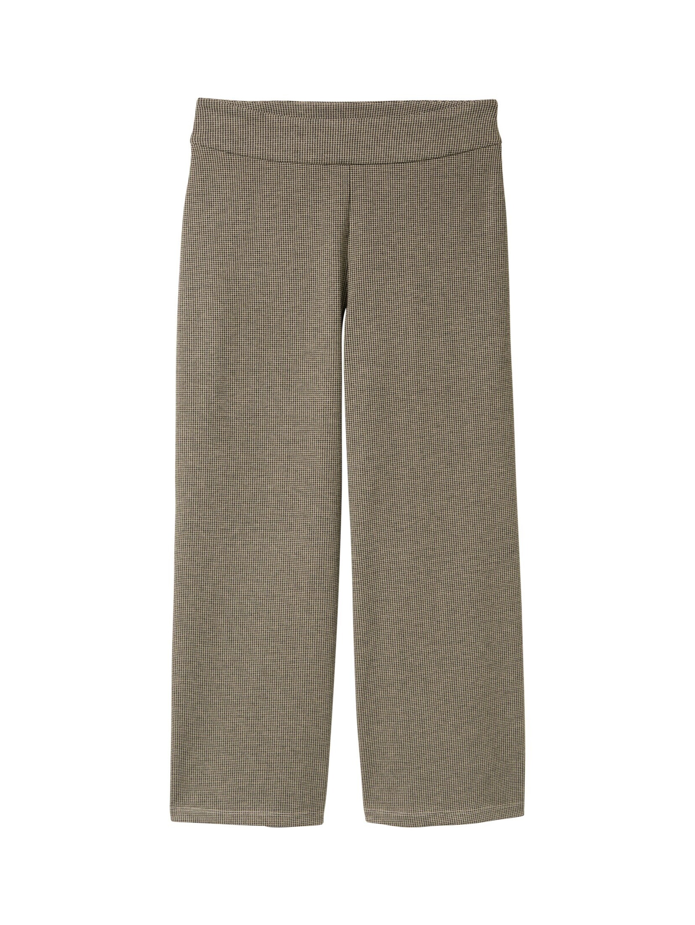 TOM TAILOR Loosefit Broek in Bruin: voorkant