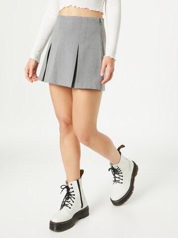 Abercrombie & Fitch Skirt in Grey: front