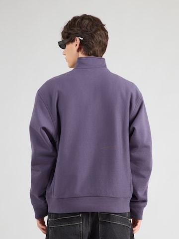 Carhartt WIP Rovný strih Mikina 'American Script' - Fialová