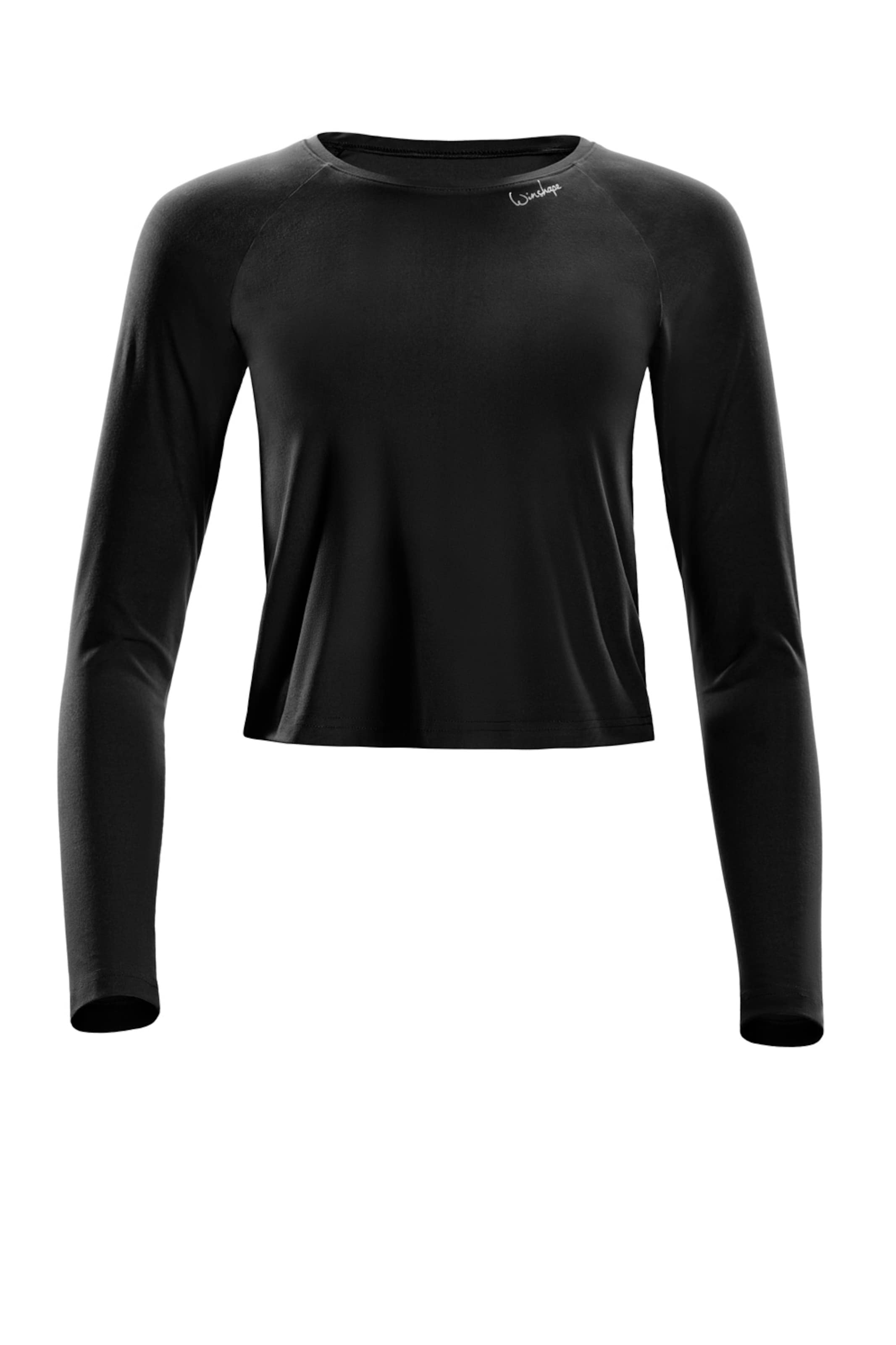 T-shirt fonctionnel 'AET119LS' Winshape en noir : devant