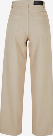 Urban Classics Wide leg Jeans i beige