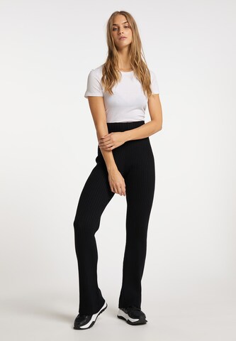 évasé Pantalon MYMO en noir