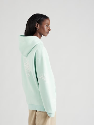 florence by mills exclusive for ABOUT YOU Sweat jacket 'Merrit' in Green