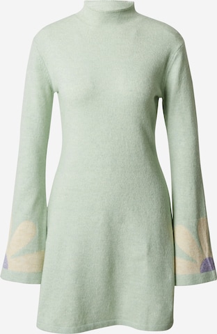 Rochie tricotat 'Captivated' de la florence by mills exclusive for ABOUT YOU pe verde: față