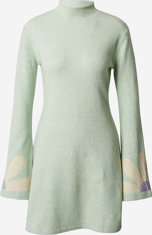florence by mills exclusive for ABOUT YOU Плетена рокля в зелено: отпред