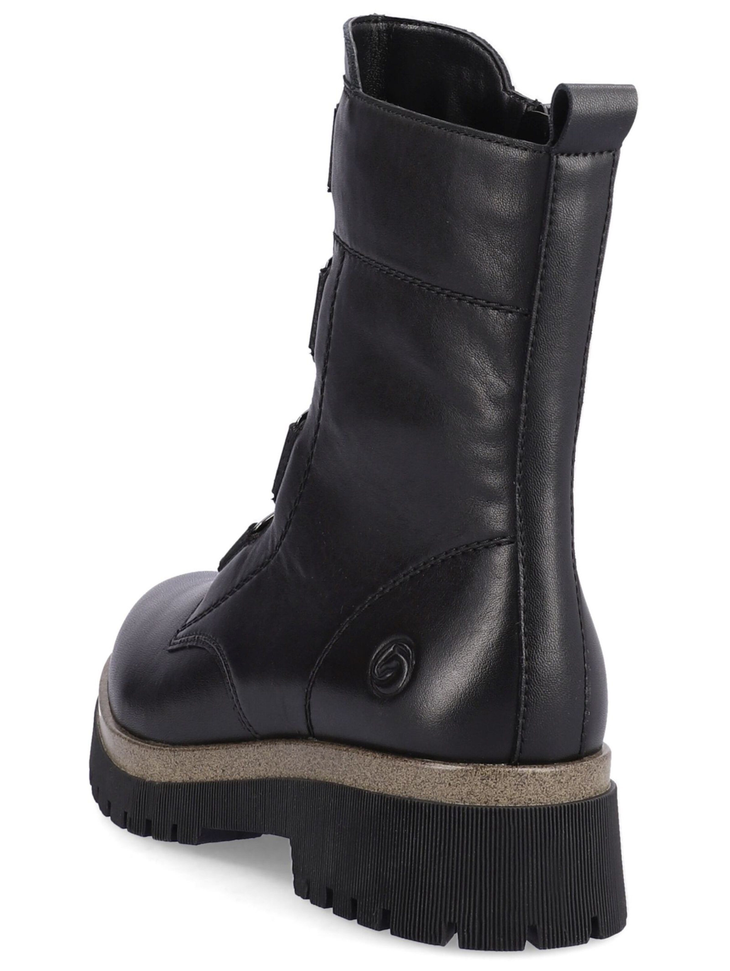 REMONTE Schnürstiefelette in Schwarz