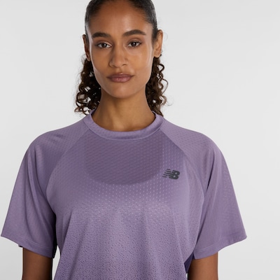 new balance Performance Shirt in Aubergine / Lavender, Item view