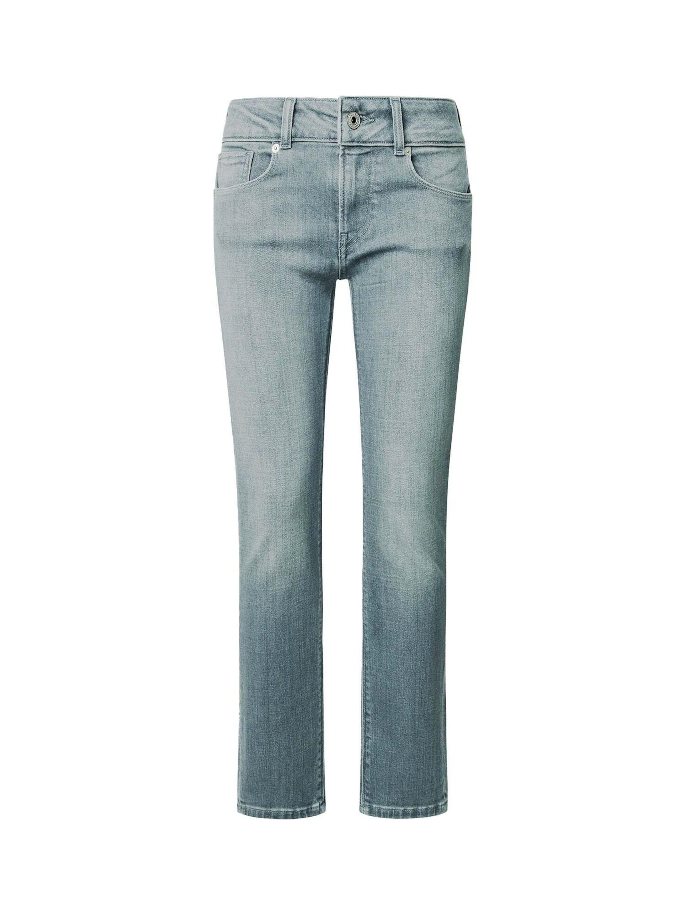 Coupe slim Jeggings 'New  Brooke' Pepe Jeans en bleu : devant