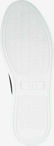 ARMANI EXCHANGE Platform trainers in White