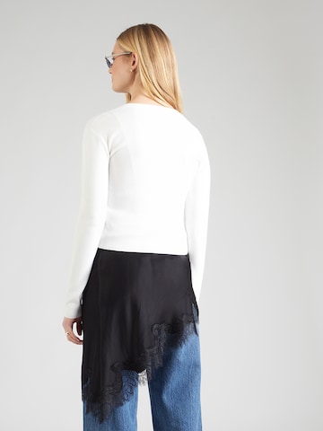 studioselect Πλεκτή ζακέτα 'Laura' σε λευκό