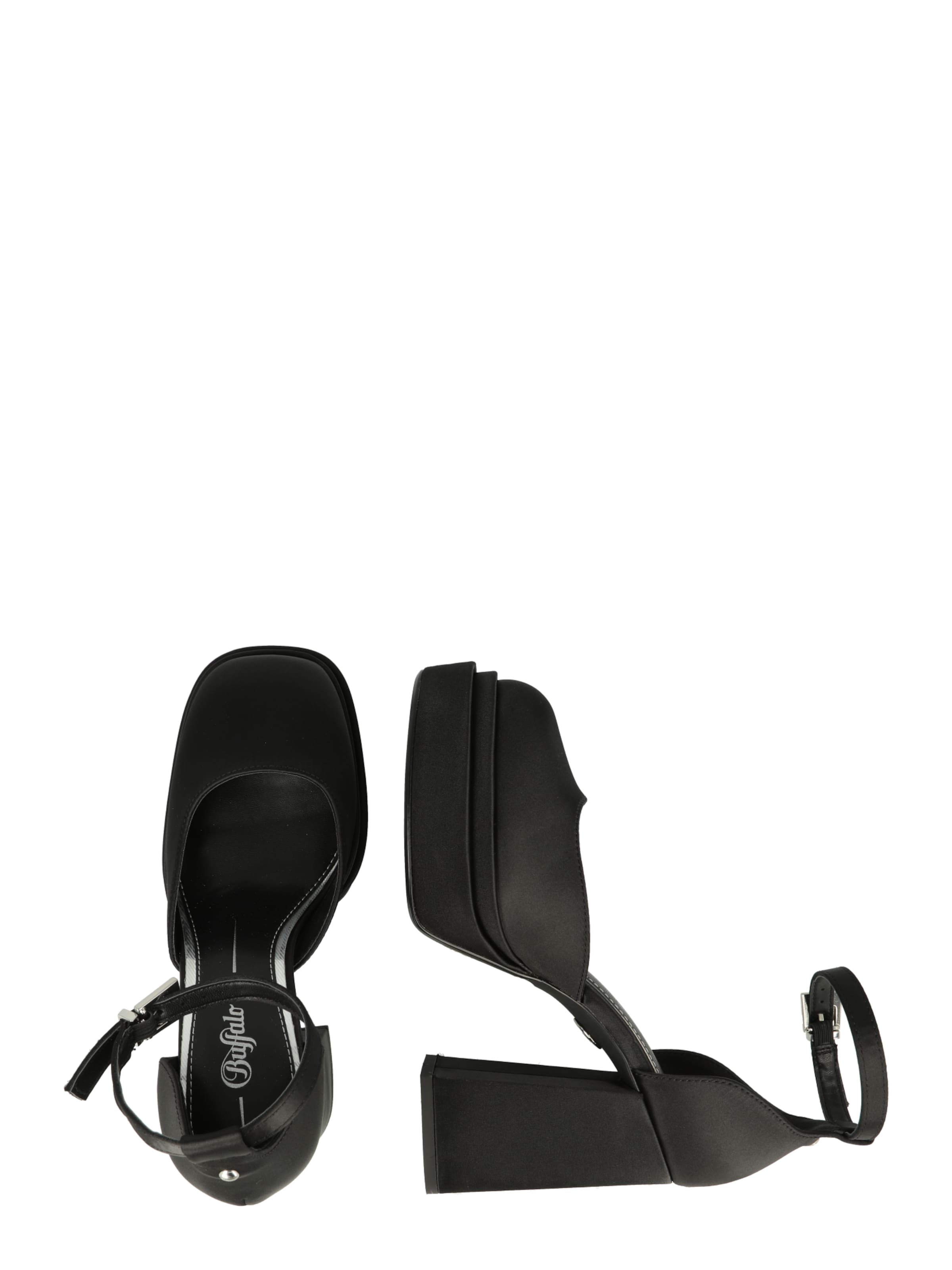 BUFFALO Pumps med høj front 'May Dorsay' i sort