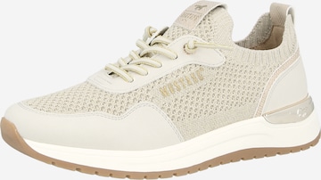Sneaker low de la MUSTANG pe bej: față