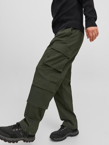 Regular Pantalon cargo 'Bill Virgo' JACK & JONES en gris