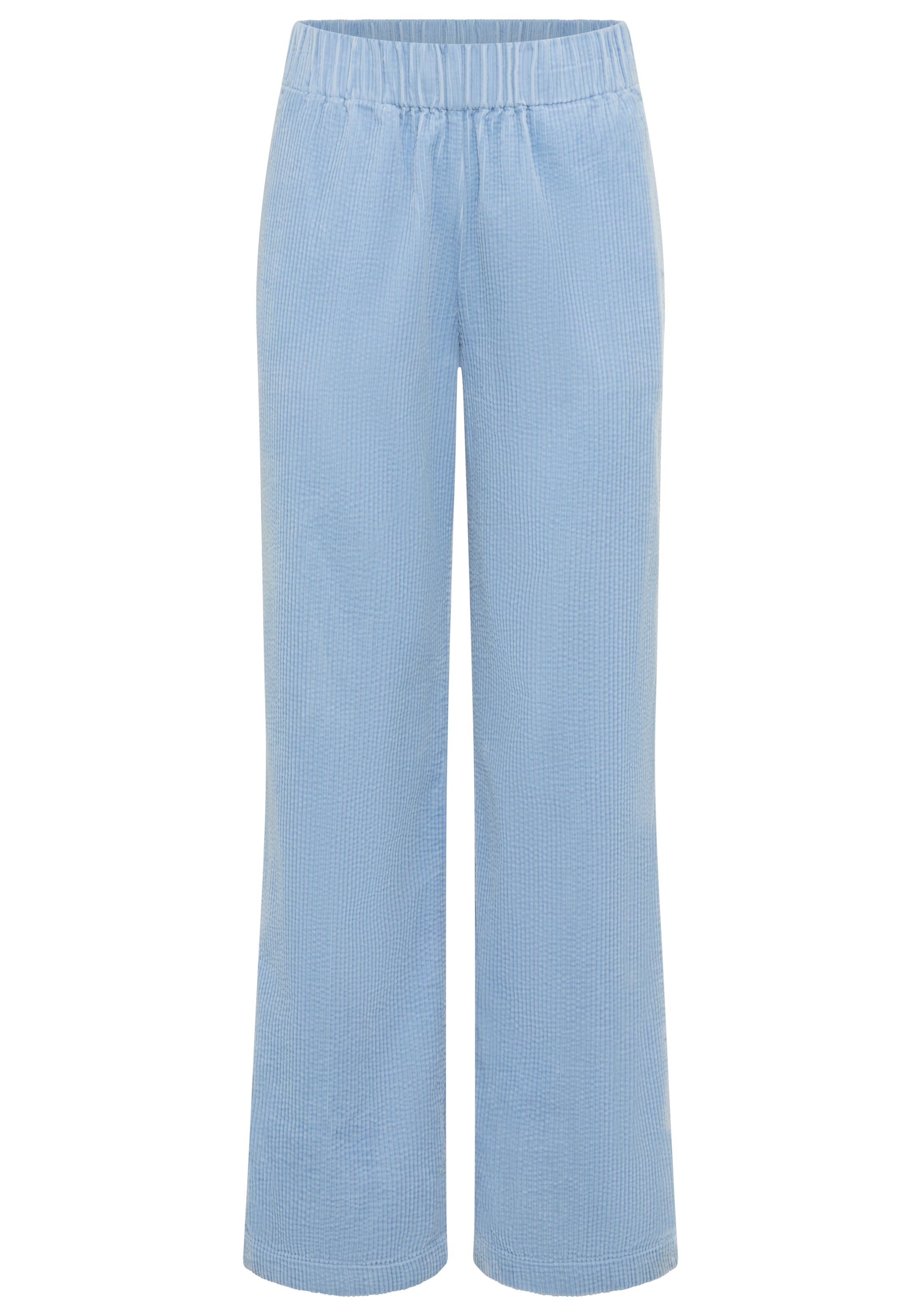 Marc O'Polo DENIM Wide Leg Hose in Blau: Vorderseite