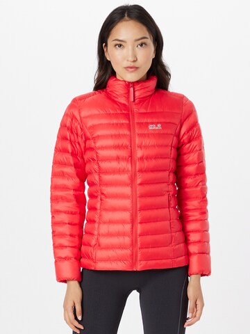 JACK WOLFSKIN Outdoor Jacket in Red: front