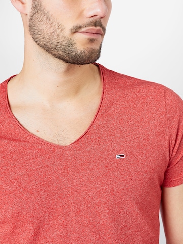 Tommy Jeans Regular fit Shirt 'Jaspe' in Rood