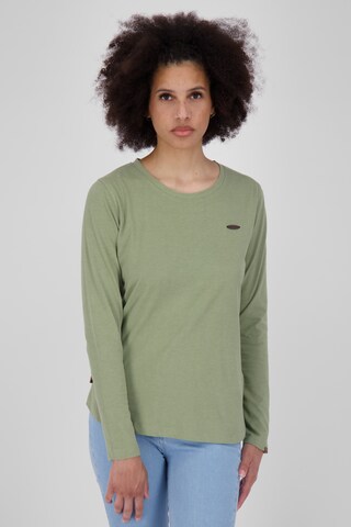 T-shirt 'LeaAK A' alife & kickin en vert : devant