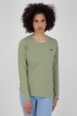 Alife and Kickin Shirt 'LeaAK' in Green: front