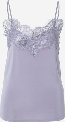 SOAKED IN LUXURY Blouse 'CLARA' in Purple: front