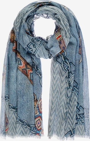 Passigatti Wrap in Blue: front