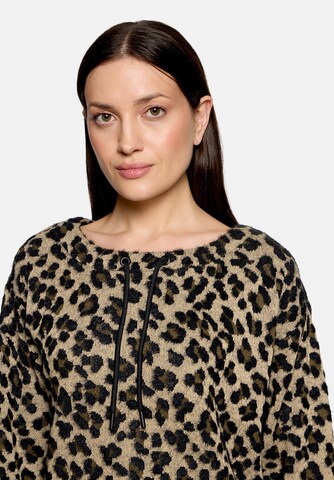 Betty Barclay Sweatshirt mit Kordelzug in Braun