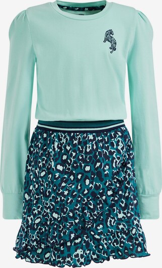 WE Fashion Kjole i blå / mint, Produktvisning