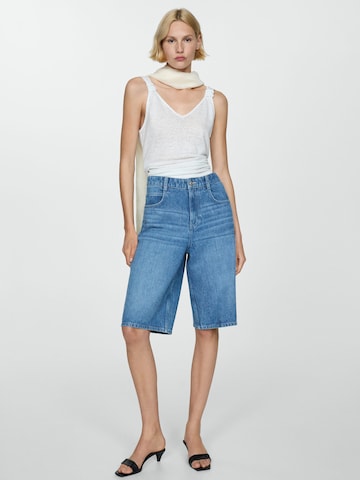 MANGO Top 'LINA' w kolorze biały