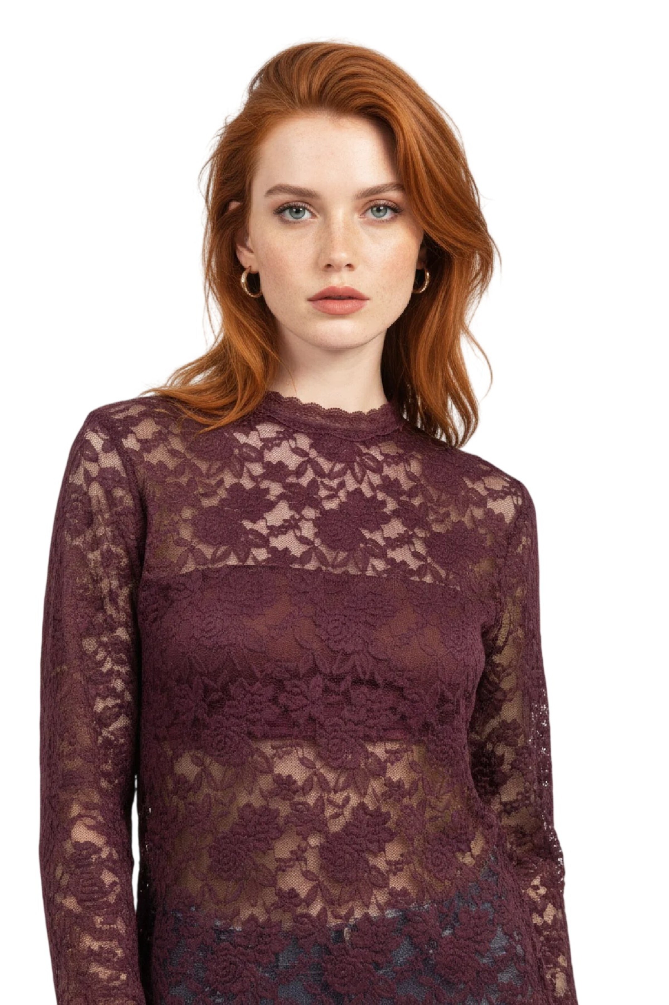 Alexa Dash Blouse in Red