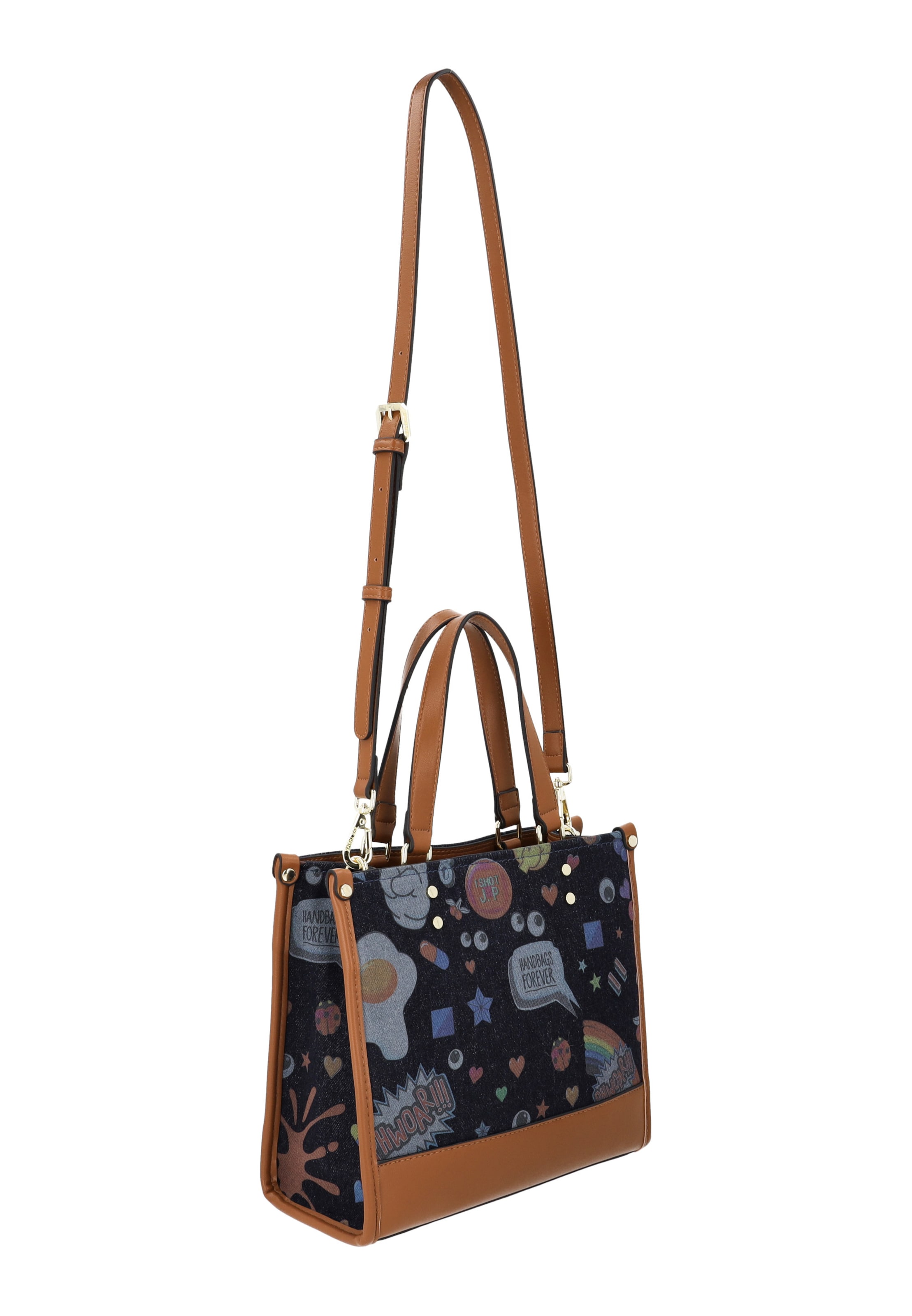myMo Pop - Bolso de mano 'Eye Theme' en negro