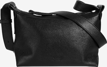 Cluty Crossbody Bag in Black: front