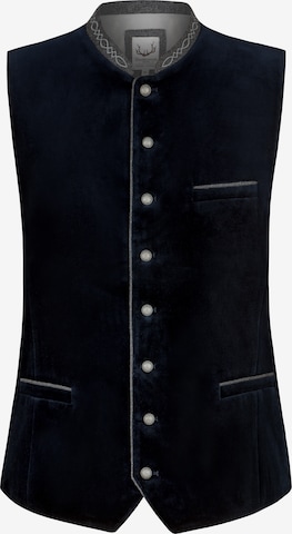 STOCKERPOINT Klederdracht gilet in Blauw: voorkant