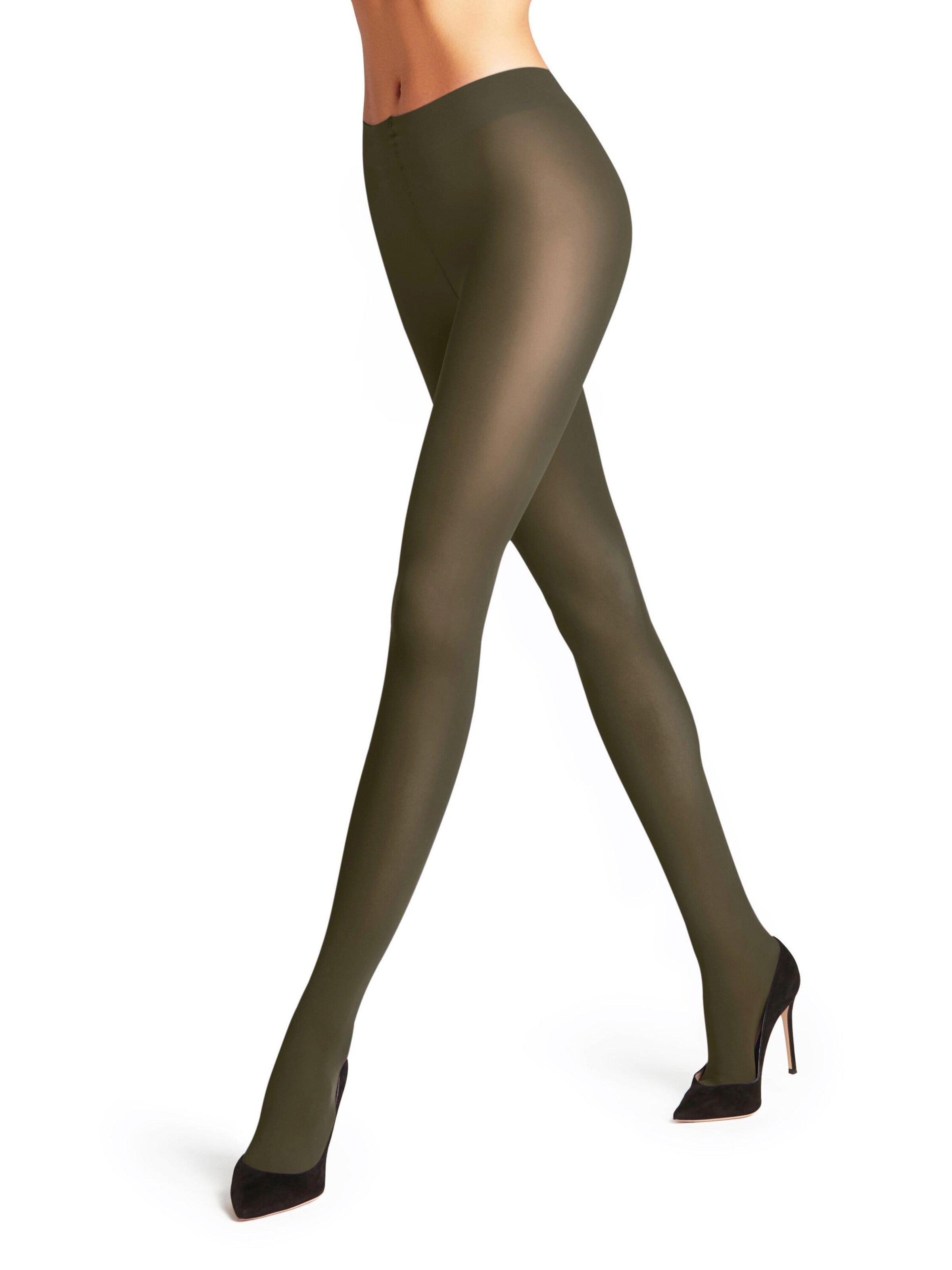 FALKE Strumpfhose 'Pure Matt'‌‌‌‌‌‌ in Grün: Vorderseite