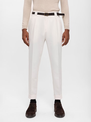 Antioch Regular Trousers in White: front