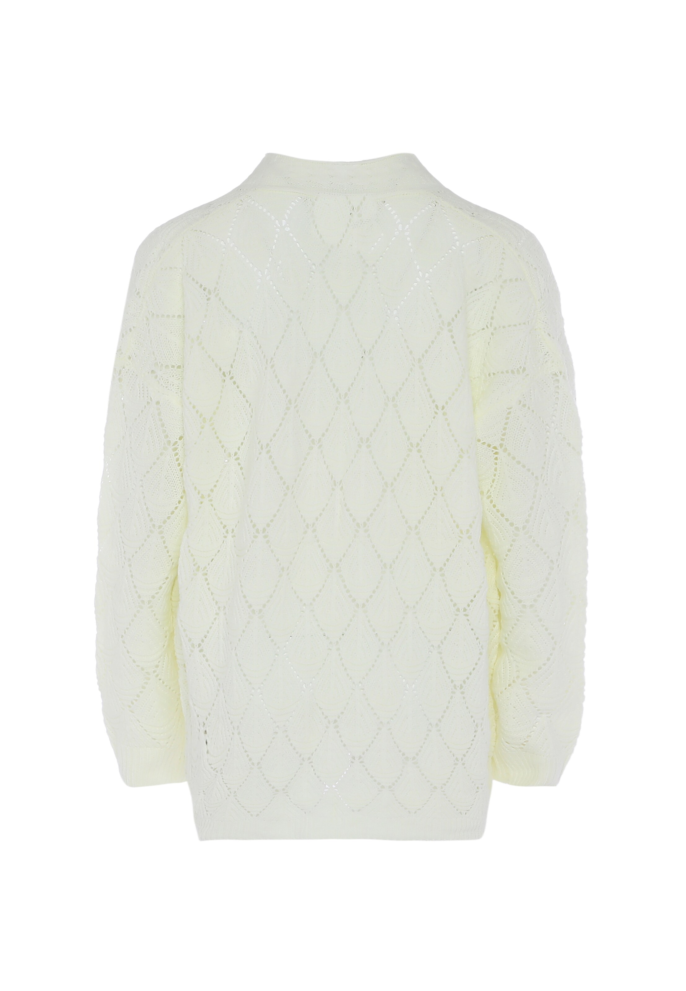 caneva Gebreid vest in Wit