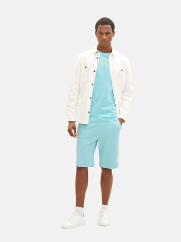 TOM TAILOR Shirt in Blauw