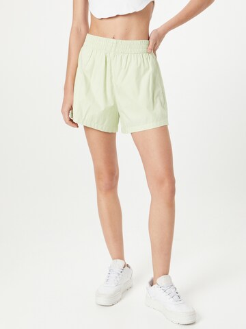 Abercrombie & Fitch Regular Trousers 'FLIRTY' in Green: front