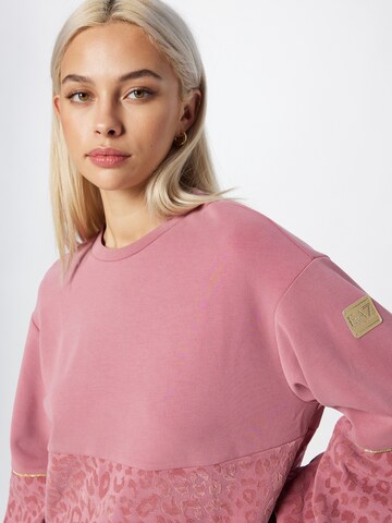 EA7 Emporio Armani Sweatshirt in Roze