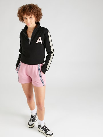 AÉROPOSTALE Sweatshirt i sort