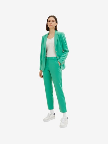 Regular Pantalon chino 'Mia' TOM TAILOR en vert