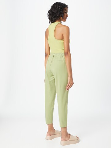 OBJECT Zwężany krój Spodnie 'LISA' w kolorze zielony