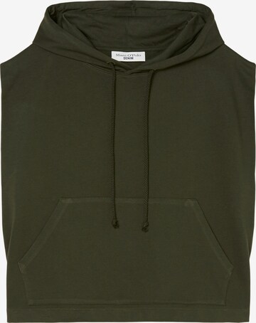 Sweat-shirt Marc O'Polo DENIM en vert : devant