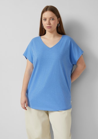 QS T-Shirt in Blau
