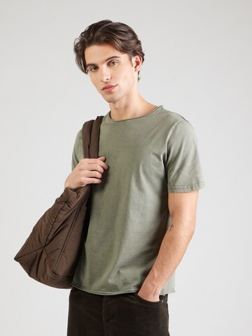 QS Tričko – zelená: přední strana